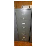 Haskell metal 4 drawer filing cabinet,