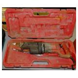 Milwaukee heavy duty sawzall in case