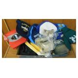 10 ball cap hats including 2 Frank Strahl & Sons -