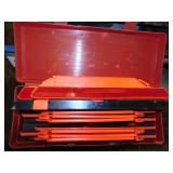 2 sets of road safety triangles