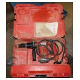 Hilti TE-22 Rotary Hammer Drill in case w/ manual