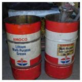 2 vintage AMOCO American Standard Oil grease