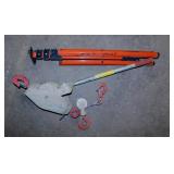 Lug-All 3000 lb. cable hoist come along - Tripod