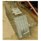 Hav-A-Hart live animal trap, 32" x 10" x 12"