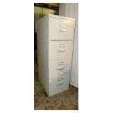 HON metal 4 drawer legal filing cabinet,