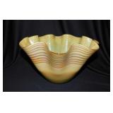 Stunning signed Dan Bergsma ribbed & ruffled