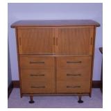 Mid Century Tomlinson honey amber walnut