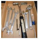 Craftsman tools: Hammer - Combination wrenches -