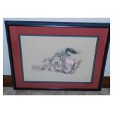 1956 Resting Nude print by Siegfried Reinhardt,