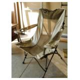 Natural Gear bag lawn chair - Rolled stadium throw