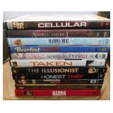 11 DVD movies