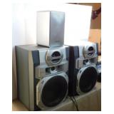 Pair of RCA Bi-Amp RS2764 speakers,