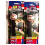 2 retired PEZ Houston Astros candy dispensers