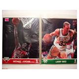 Ten 1991 NBA Hoops Star photos, 8" x 10"