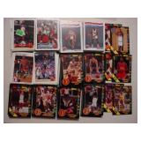 600 basketball cards w/ stars