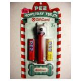 2014 PEZ Target Bullseye Dog Santa Edition
