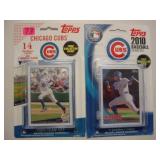 2009-2010 Cubs baseball card factory team sets