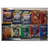 10 packs baseball cards