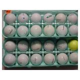 24 Titleist gold balls