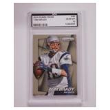 2014 Tom Brady #36 football card, graded 10,