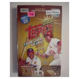 Box 2000 Topps series 2 baseball cards, 32 packs