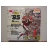 1995 Topps series 1 football cards, 24 packs in