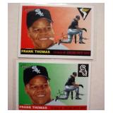 2004 Topps Heritage Frank Thomas old / new logo