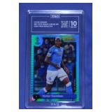 2021 Victor Osimhen soccer card, graded 10