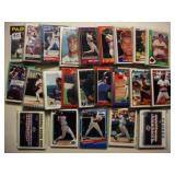 23 complete 1988-2005 Padres team baseball card