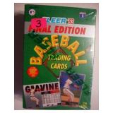 Factory set 1993 Fleer final edition baseball