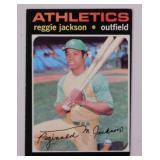 1971 Reggie Jackson #20 baseball card,