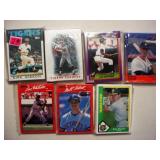 7 complete 1986-1990 Tigers team baseball card