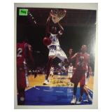 Autographed Walter McCarthy Rookie picture,