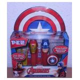 2016 PEZ Marvel Avengers candy dispenser box