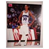 Autographed Kerry Kittles Rookie picture,
