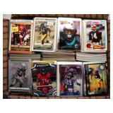 Medium flat rate box of football cards w/ rookies