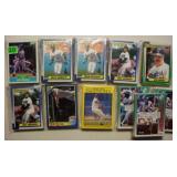 11 complete 1989-1992 Dodgers team baseball card