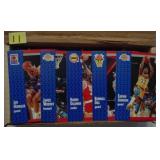 Assorted 1991-1992 Fleer basketball: 261 cards