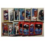 14 complete 1983-1990 Expos team baseball card