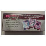Box of 2007 Fleer baseball cards