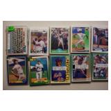 10 complete 1981-1992 Mets team baseball card