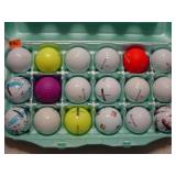 18 TaylorMade golf balls