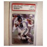 Mark Brunell #146 football card, graded 9