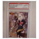 2000 Ricky Williams #135 football card, graded 9