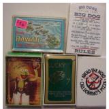 5 decks of playing cards