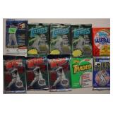 10 packs baseball cards