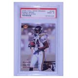 2000 Randy Moss #145 football card, graded 9,
