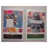 1986 MacDonalds football cards:24 Rams set - 10