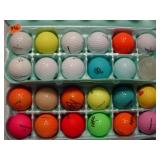 24 misc. golf balls