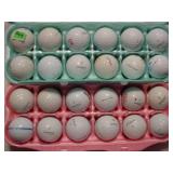 12 each Titleist Pro V1x & Pro V1 golf balls